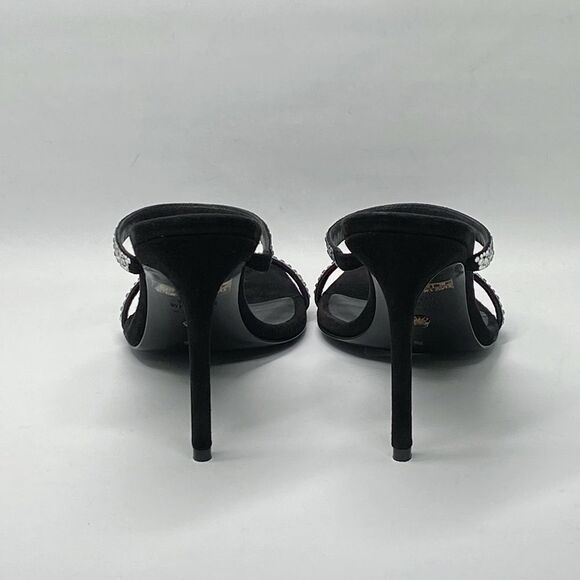 Stuart Weitzman Suede Embellished Sandals size 9 - Picture 6 of 10